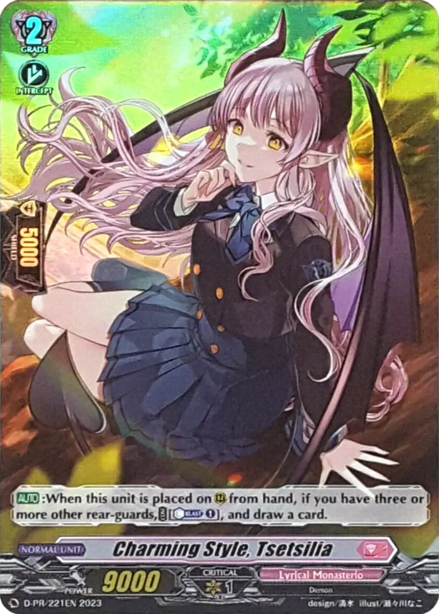 Charming Style, Tsetsilia (Foil) (D-PR-/221EN) [D Promo Cards] | Pegasus Games WI