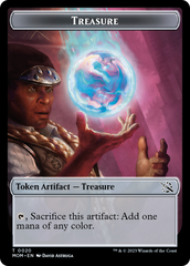 Treasure (20) // Kraken Double-Sided Token [March of the Machine Tokens] | Pegasus Games WI