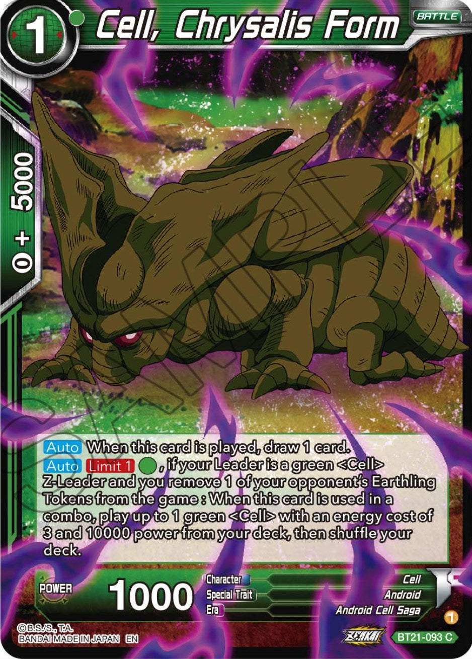 Cell, Chrysalis Form (BT21-093) [Wild Resurgence] | Pegasus Games WI
