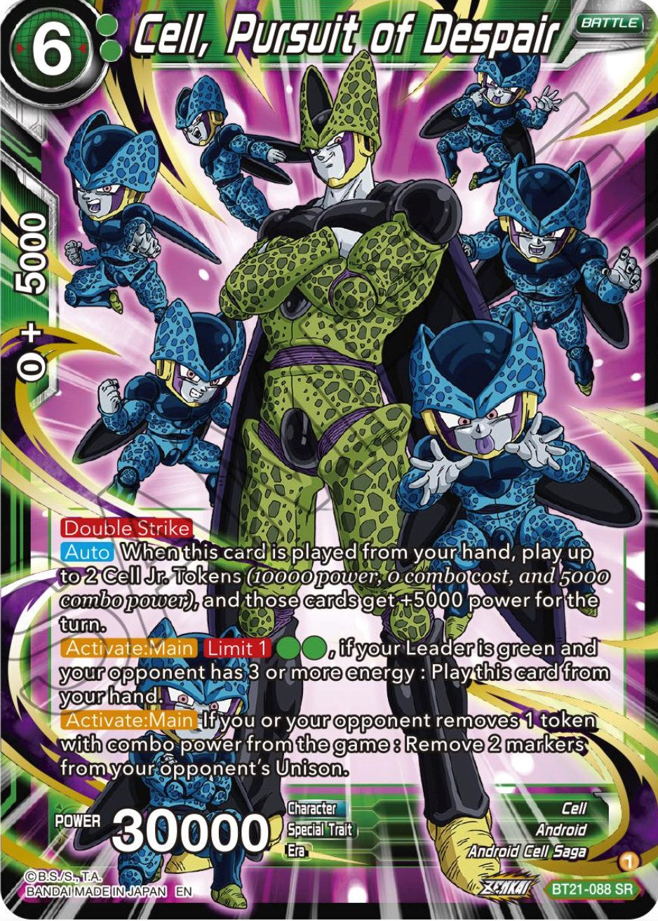 Cell, Pursuit of Despair (BT21-088) [Wild Resurgence] | Pegasus Games WI