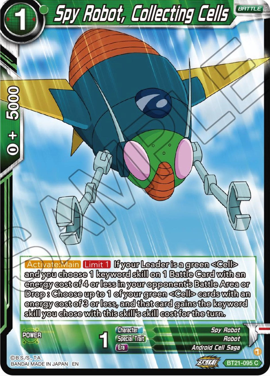 Spy Robot, Collecting Cells (BT21-095) [Wild Resurgence] | Pegasus Games WI