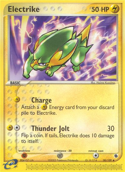 Electrike (30/109) [EX: Ruby & Sapphire] | Pegasus Games WI