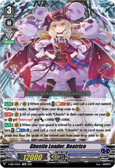 Ghostie Leader, Beatrice (Foil) (V-SS10/041EN) [Premium Battle Deckset 2023] | Pegasus Games WI