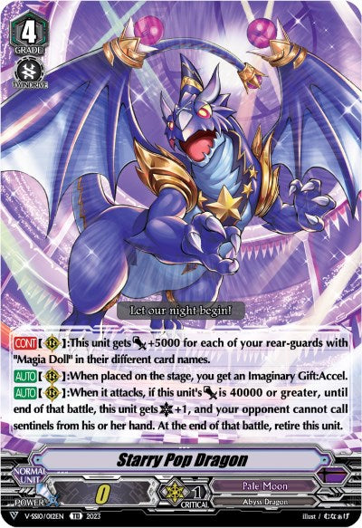 Starry Pop Dragon (Foil) (V-SS10/012EN) [Premium Battle Deckset 2023] | Pegasus Games WI