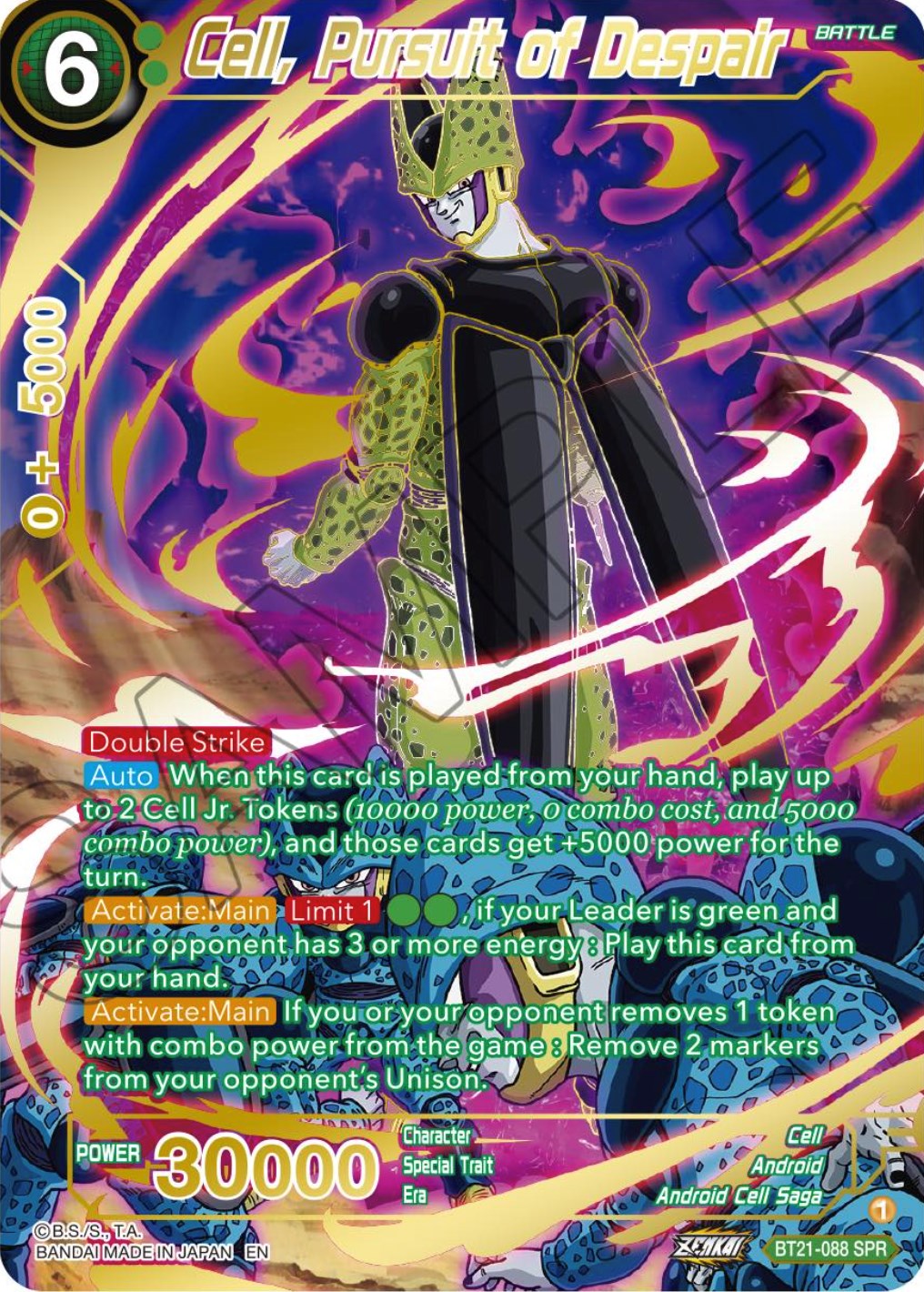 Cell, Pursuit of Despair (SPR) (BT21-088) [Wild Resurgence] | Pegasus Games WI