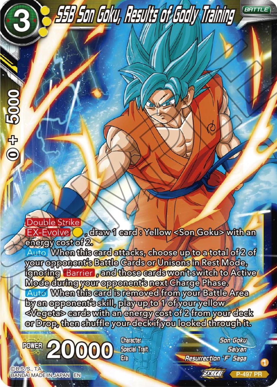 SSB Son Goku, Results of Godly Training (P-497) [Promotion Cards] | Pegasus Games WI