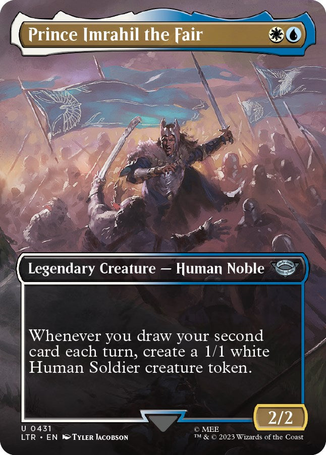 Prince Imrahil the Fair (Borderless Alternate Art) [The Lord of the Rings: Tales of Middle-Earth] | Pegasus Games WI
