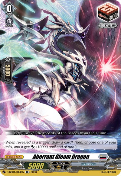 Aberrant Gleam Dragon (D-SS04/014EN) [Stride Deckset - Messiah] | Pegasus Games WI