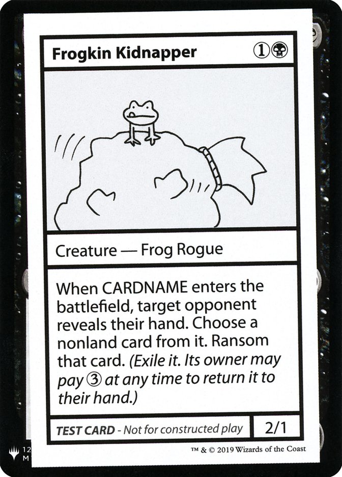 Frogkin Kidnapper [Mystery Booster Playtest Cards] | Pegasus Games WI