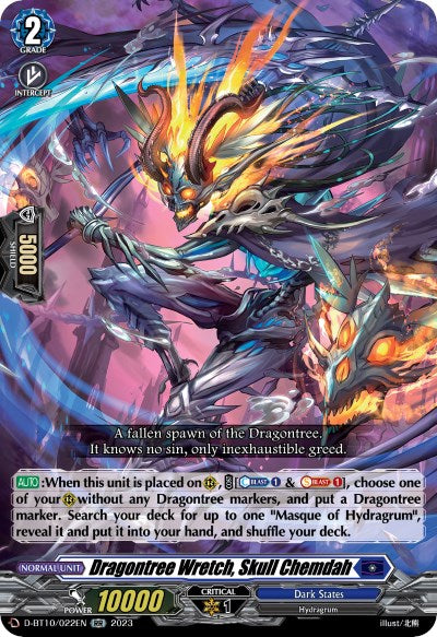 Dragontree Wretch, Skull Chemdah (D-BT10/022EN) [Dragon Masquerade] | Pegasus Games WI