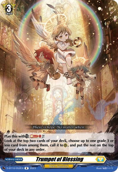 Trumpet of Blessing (D-BT10/052EN) [Dragon Masquerade] | Pegasus Games WI