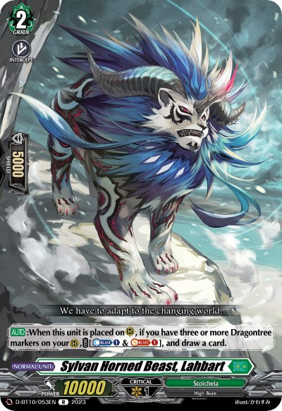 Sylvan Horned Beast, Lahbart (D-BT10/053EN) [Dragon Masquerade] | Pegasus Games WI