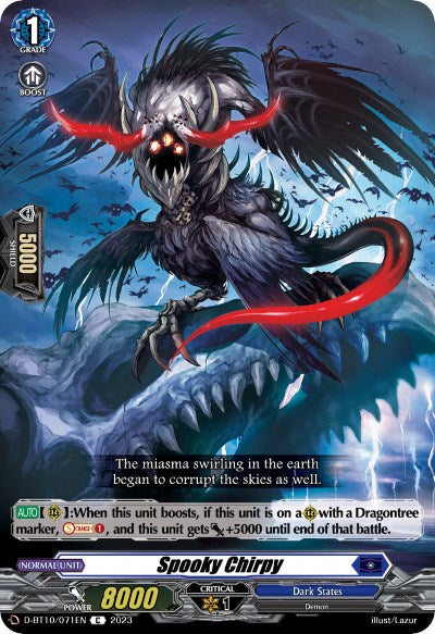 Spooky Chirpy (D-BT10/071EN) [Dragon Masquerade] | Pegasus Games WI