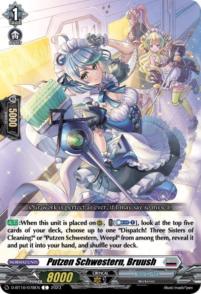 Putzen Schwestern, Bruush (D-BT10/078EN) [Dragon Masquerade] | Pegasus Games WI