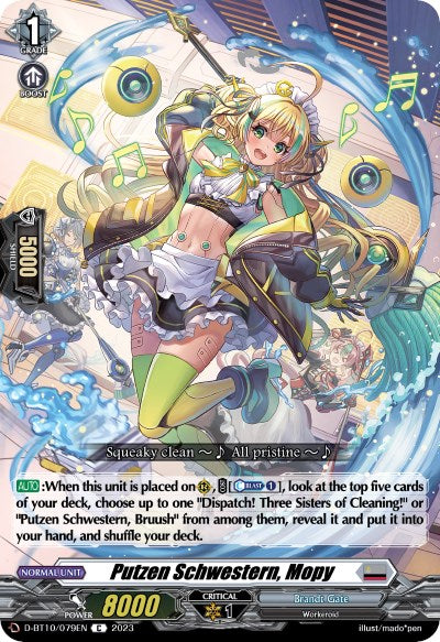 Putzen Schwestern, Mopy (D-BT10/079EN) [Dragon Masquerade] | Pegasus Games WI