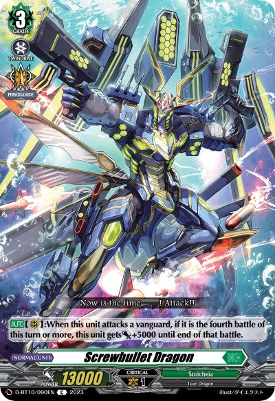 Screwbullet Dragon (D-BT10/090EN) [Dragon Masquerade] | Pegasus Games WI