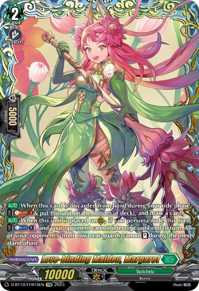 Love-binding Maiden, Margaret (D-BT10/FFR15EN) [Dragon Masquerade] | Pegasus Games WI