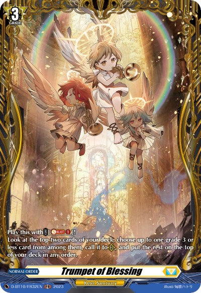 Trumpet of Blessing (D-BT10/FR32EN) [Dragon Masquerade] | Pegasus Games WI