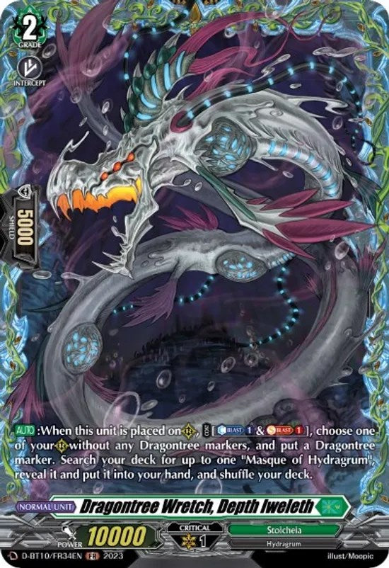 Dragontree Wretch, Depth Iweleth (D-BT10/FR33EN) [Dragon Masquerade] | Pegasus Games WI