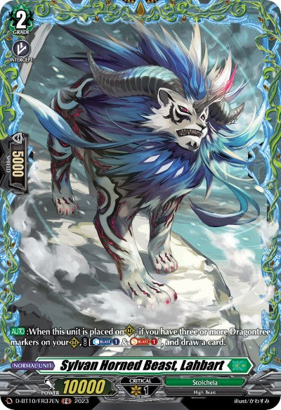 Sylvan Horned Beast, Lahbart (D-BT10/FR37EN) [Dragon Masquerade] | Pegasus Games WI