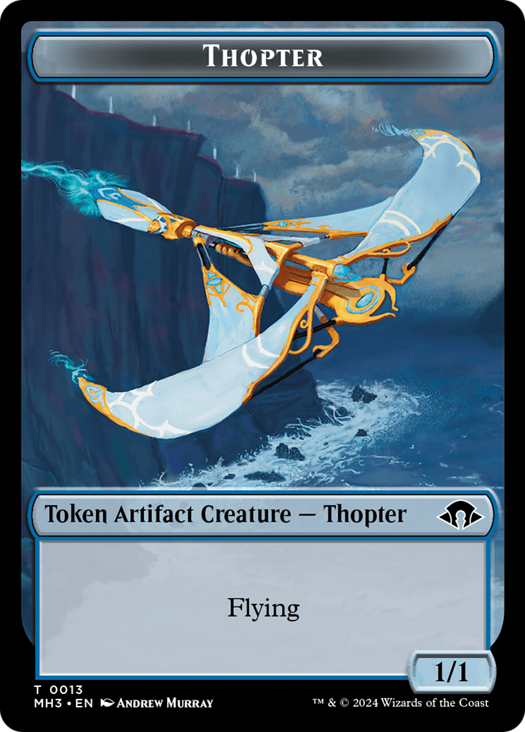 Phyrexian Germ // Thopter Double-Sided Token [Modern Horizons 3 Tokens] | Pegasus Games WI