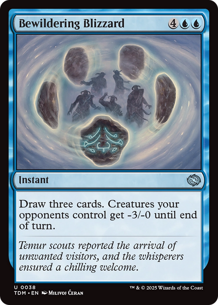 Bewildering Blizzard [Tarkir: Dragonstorm] | Pegasus Games WI
