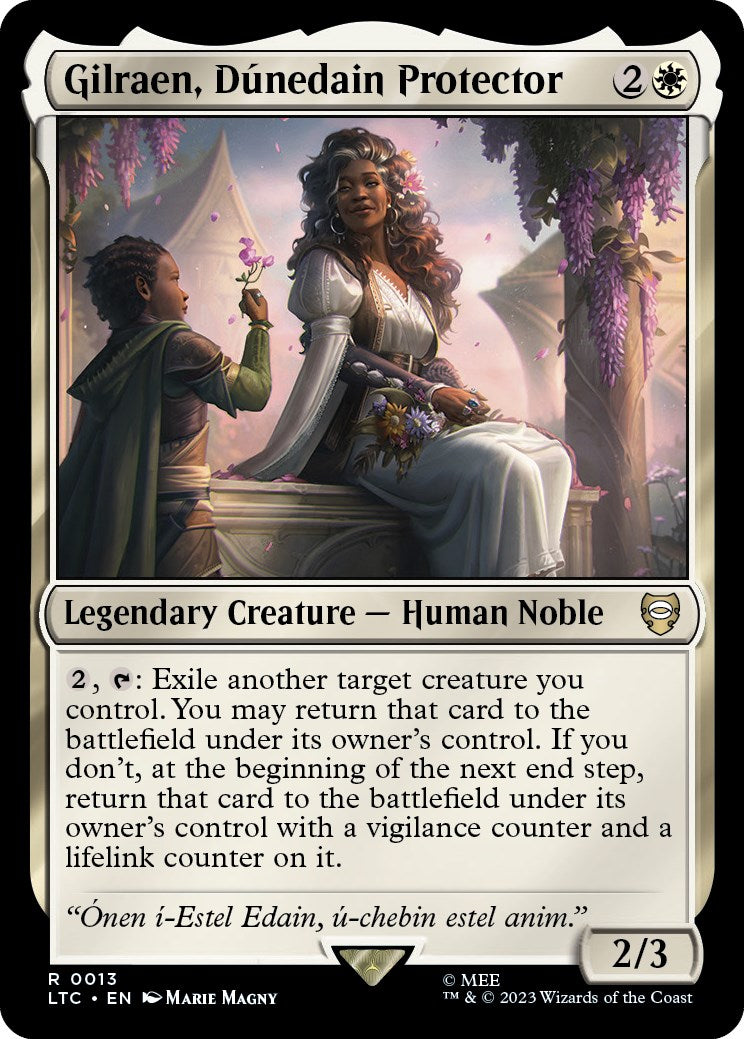 Gilraen, Dunedain Protector [The Lord of the Rings: Tales of Middle-Earth Commander] | Pegasus Games WI