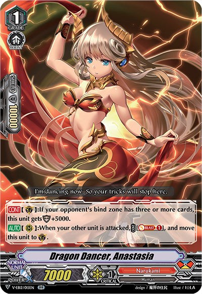 Dragon Dancer, Anastasia (V-EB12/015EN) [Team Dragon's Vanity] | Pegasus Games WI