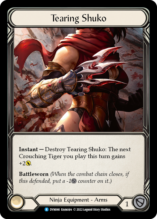 Tearing Shuko [DYN046] (Dynasty)  Cold Foil | Pegasus Games WI