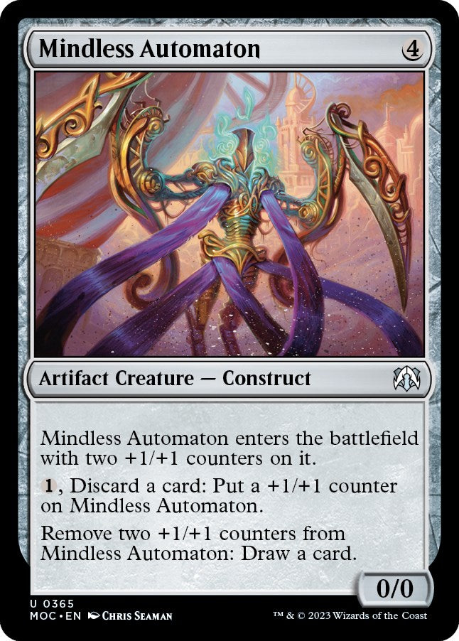 Mindless Automaton [March of the Machine Commander] | Pegasus Games WI