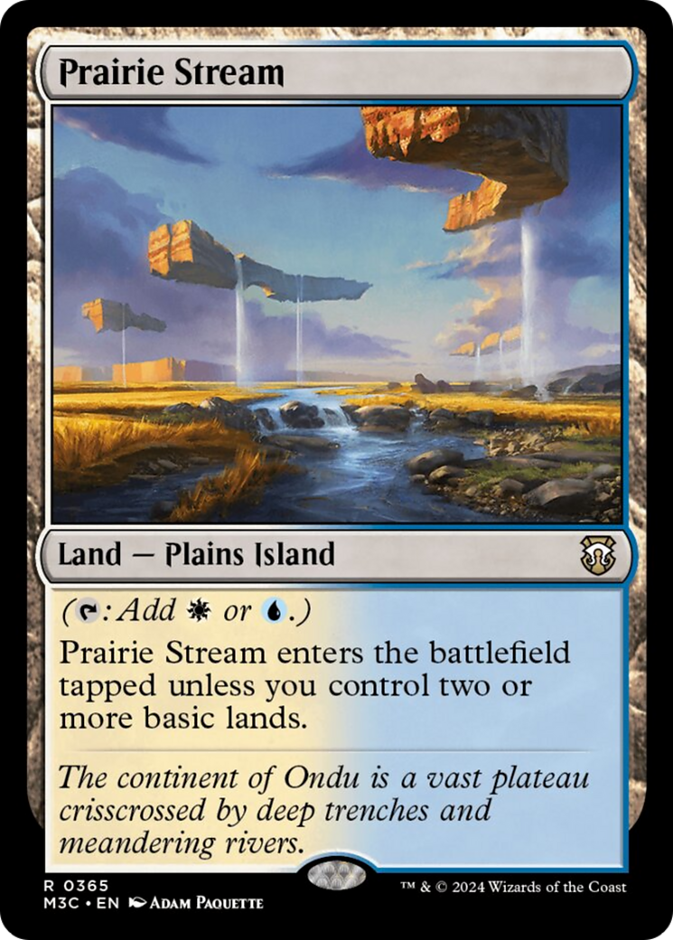 Prairie Stream [Modern Horizons 3 Commander] | Pegasus Games WI