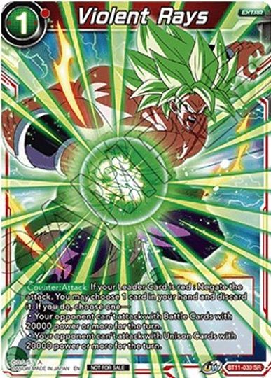 Violent Rays (BT11-030) [Tournament Promotion Cards] | Pegasus Games WI