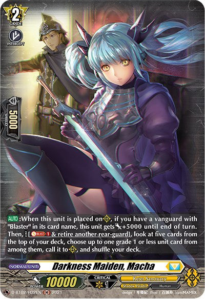 Darkness Maiden, Macha (D-BT02/H32EN) [A Brush with the Legends] | Pegasus Games WI
