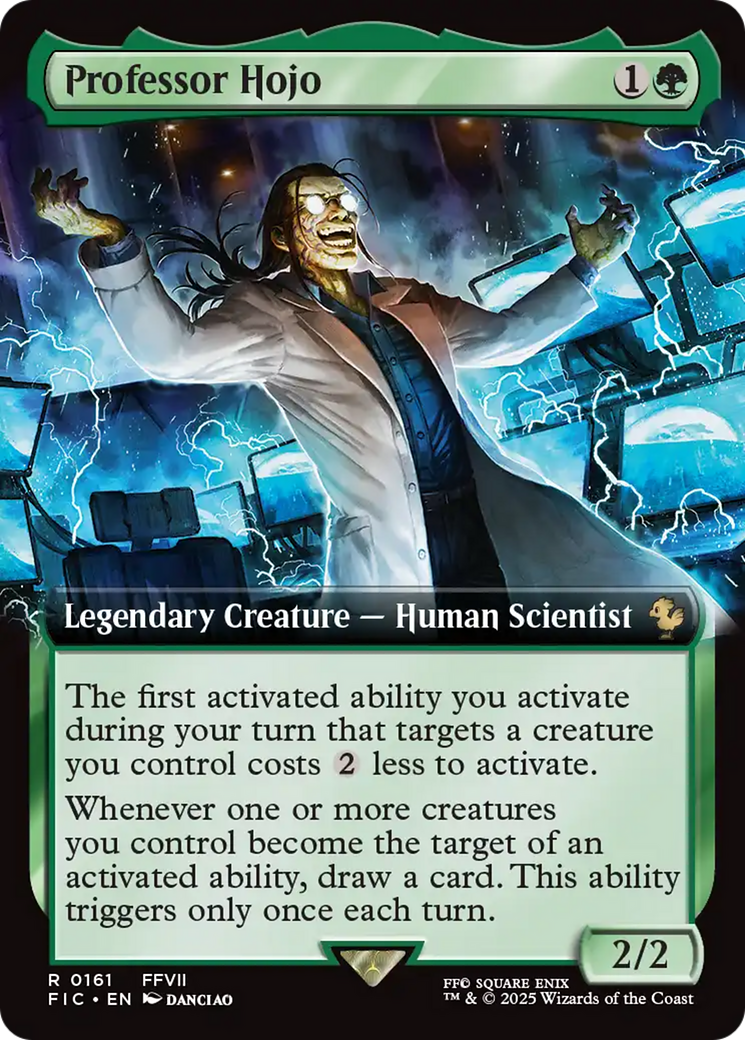 Professor Hojo (Extended Art) [FINAL FANTASY Commander] | Pegasus Games WI