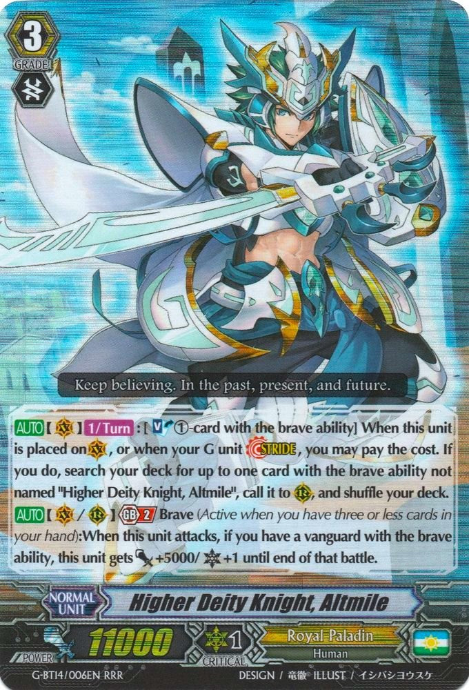 Higher Deity Knight, Altmile (G-BT14/006EN) [Divine Dragon Apocrypha] | Pegasus Games WI