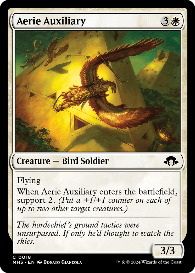 Aerie Auxiliary [Modern Horizons 3] | Pegasus Games WI