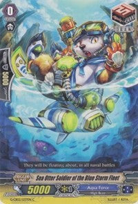 Sea Otter Soldier of the Blue Storm Fleet (G-CB02/037EN) [Commander of the Incessant Waves] | Pegasus Games WI