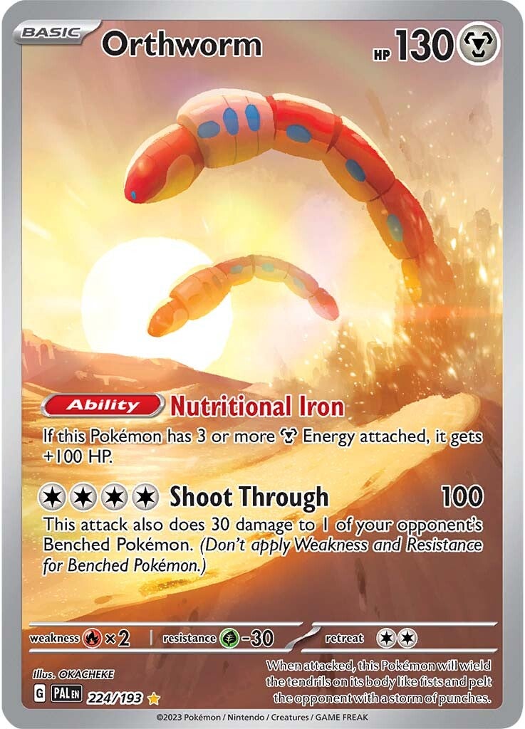 Orthworm (224/193) [Scarlet & Violet: Paldea Evolved] | Pegasus Games WI