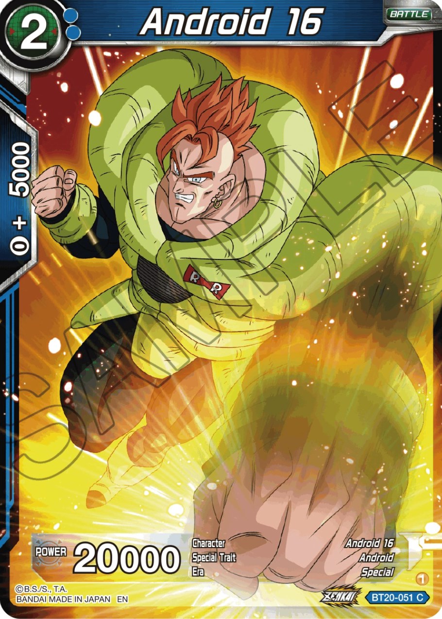 Android 16 (BT20-051) [Power Absorbed] | Pegasus Games WI