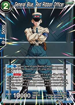 General Blue, Red Ribbon Officer (BT17-039) [Ultimate Squad] | Pegasus Games WI