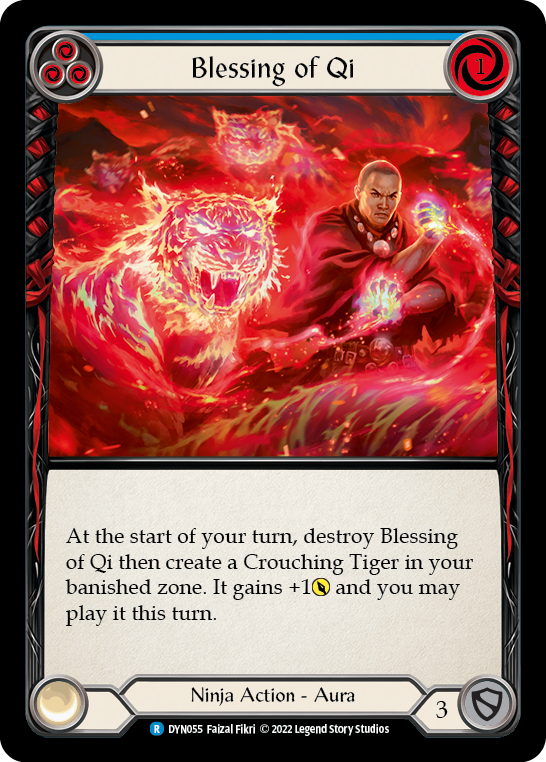 Blessing of Qi (Blue) [DYN055] (Dynasty) | Pegasus Games WI