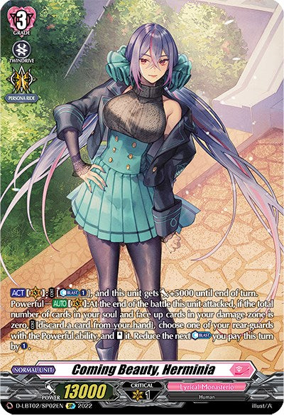 Coming Beauty, Herminia (D-LBT02/SP02EN) [Lyrical Monasterio: It's a New School Term!] | Pegasus Games WI