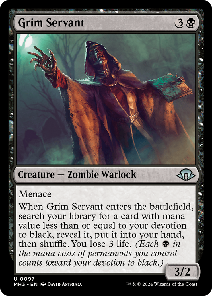 Grim Servant [Modern Horizons 3] | Pegasus Games WI