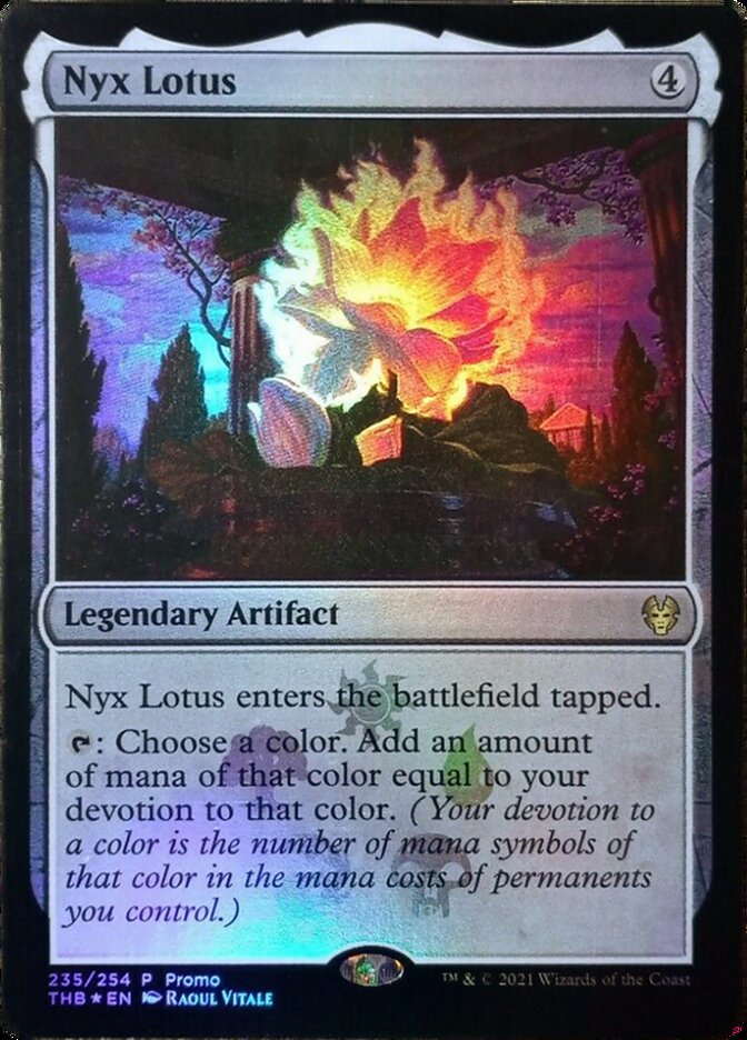 Nyx Lotus [Resale Promos] | Pegasus Games WI