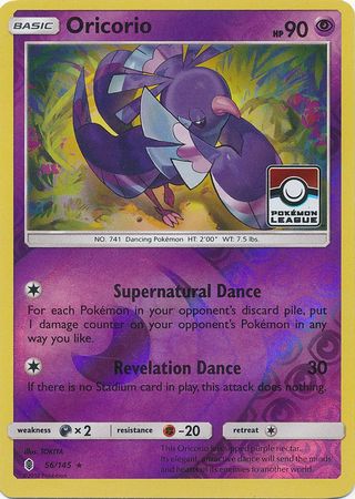 Oricorio (56/145) (League Promo) [Sun & Moon: Guardians Rising] | Pegasus Games WI