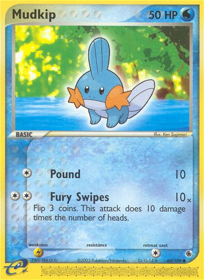 Mudkip (60/109) [EX: Ruby & Sapphire] | Pegasus Games WI