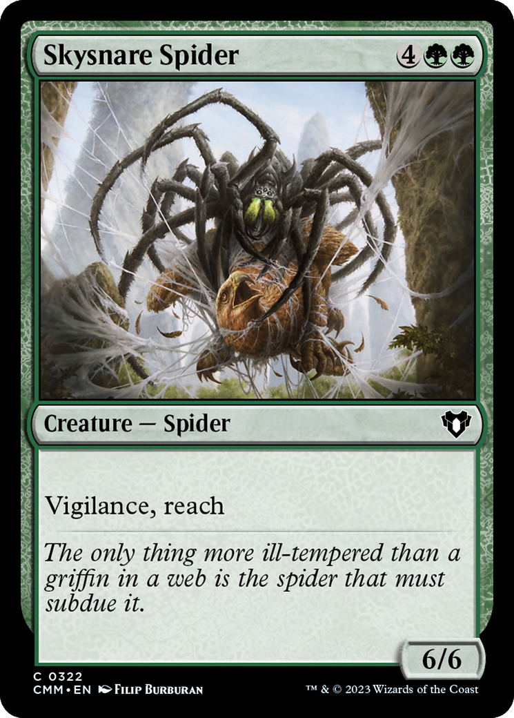 Skysnare Spider [Commander Masters] | Pegasus Games WI