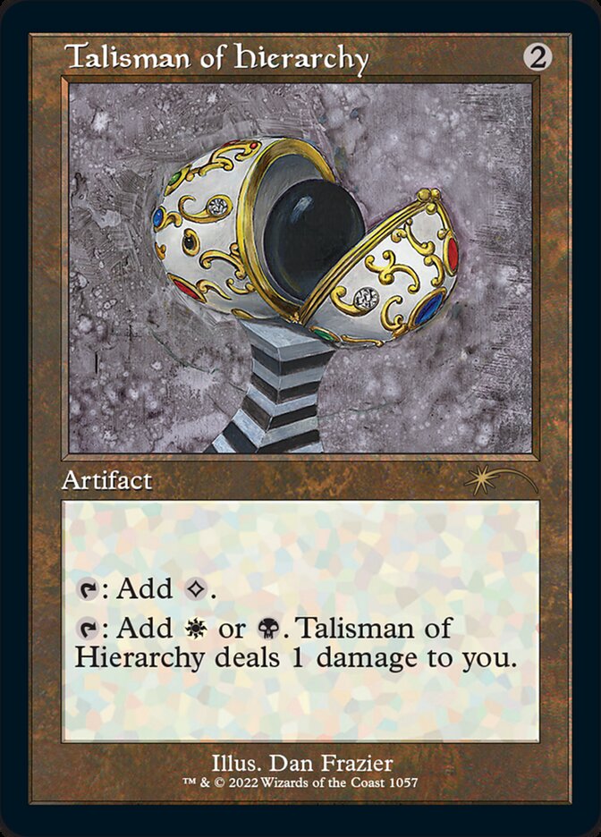 Talisman of Hierarchy (Foil Etched) [Secret Lair Drop Series] | Pegasus Games WI