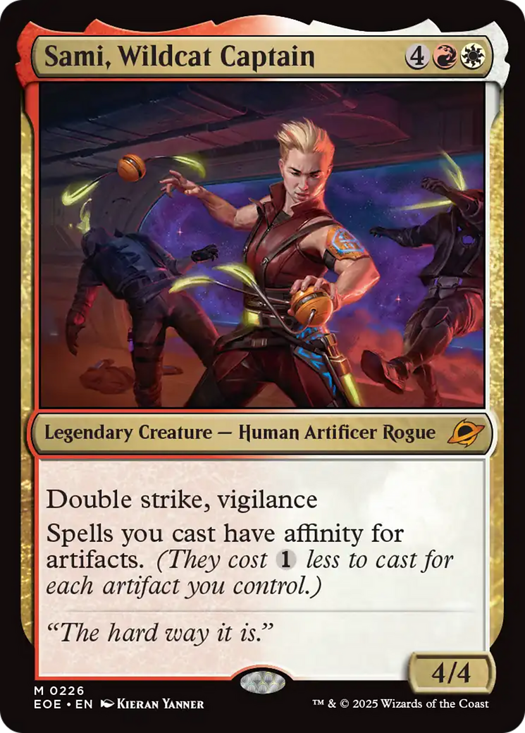 Sami, Wildcat Captain [Edge of Eternities] | Pegasus Games WI