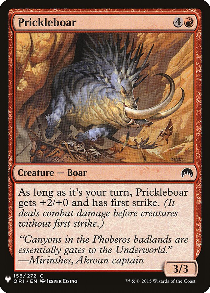 Prickleboar [Mystery Booster] | Pegasus Games WI